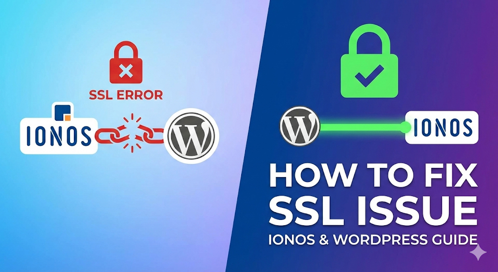 How to Fix SSL Certificate Issues Between IONOS and WordPress (Complete Guide 2026)