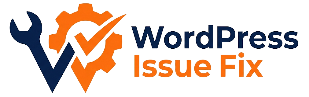 WordPress Issue Fix