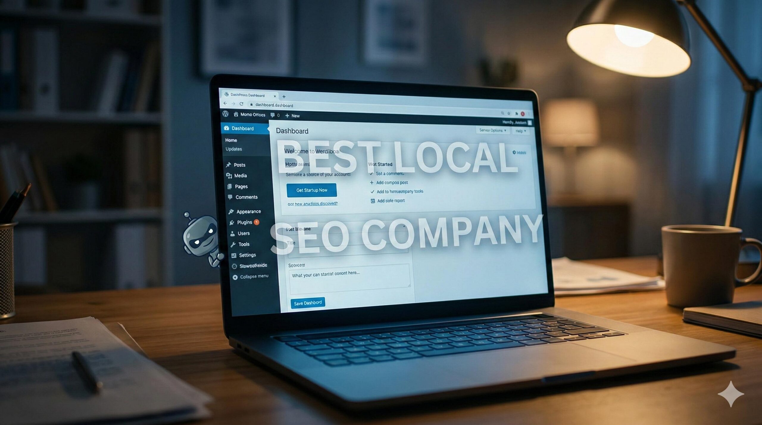 _ WordPress dashboard experiencing SEO spam infection.