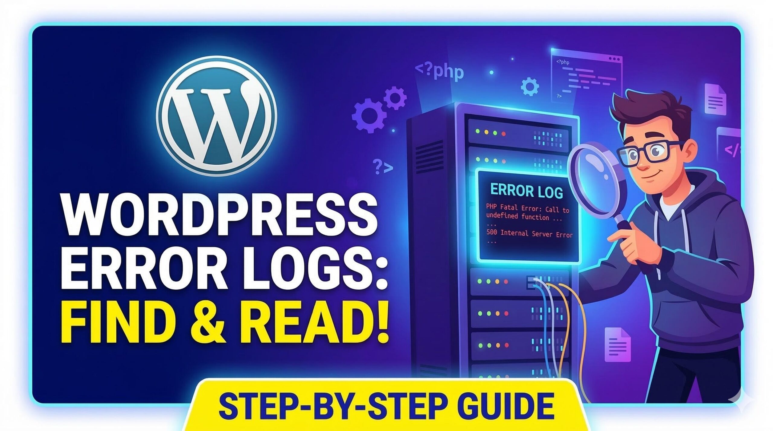 How to Find and Read the Server Error Log in WordPress