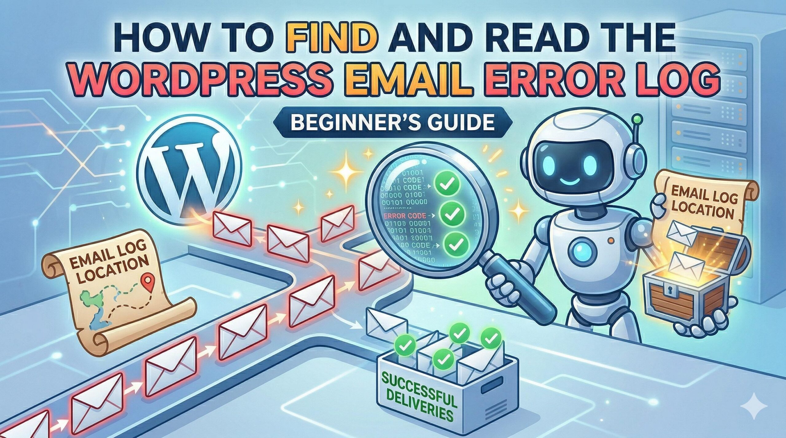 How to Find and Read the WordPress Email Error Log (Beginner’s Guide)