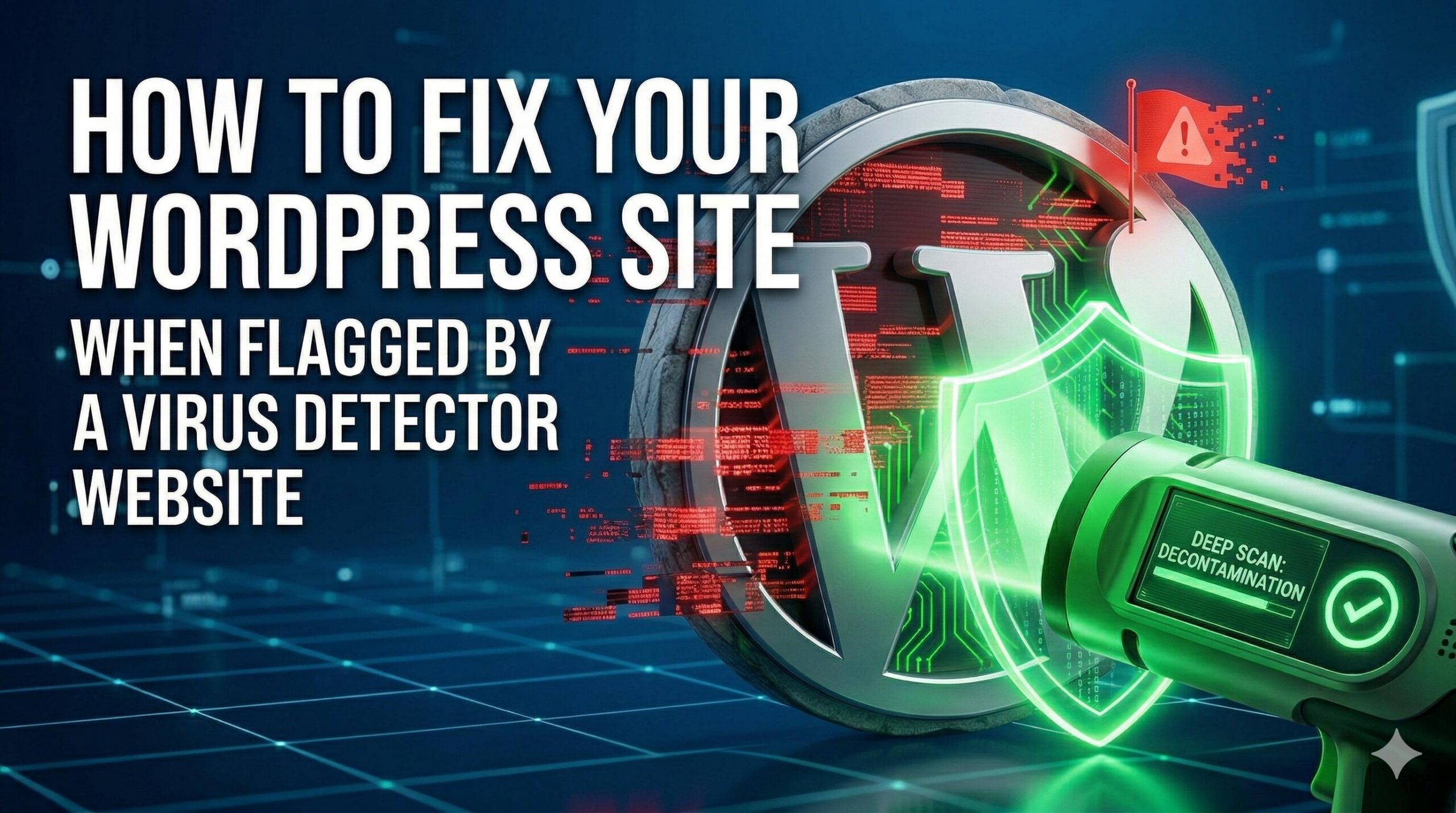 How to Fix Your WordPress Site When Flagged by a Virus Detector Website