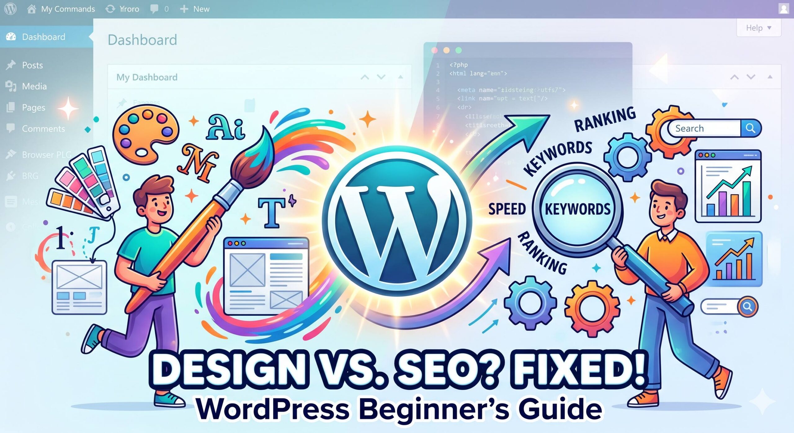 How to Fix the Web Design SEO Conflict in WordPress: A Beginner’s Guide