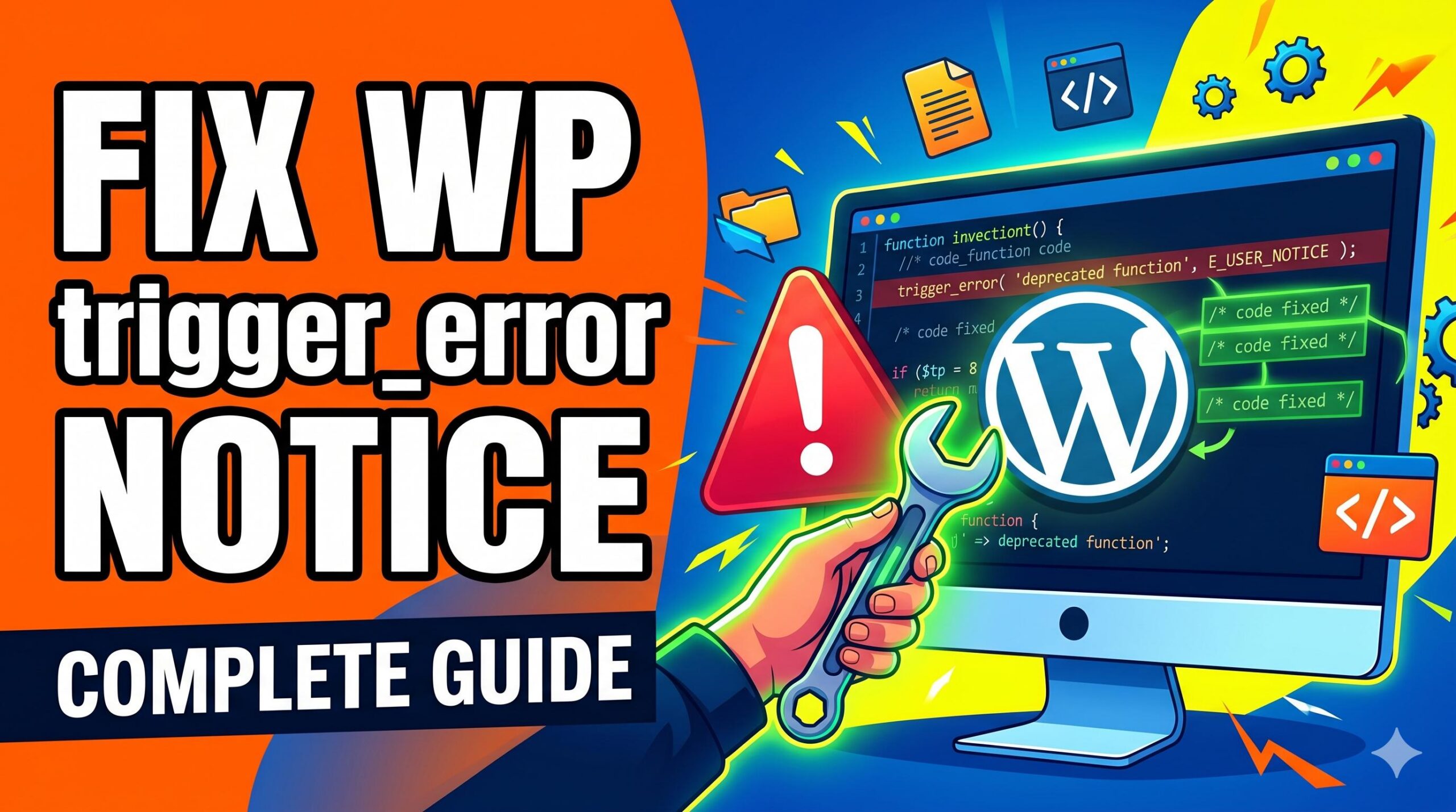 How to Fix the WordPress trigger_error Notice: A Complete Guide