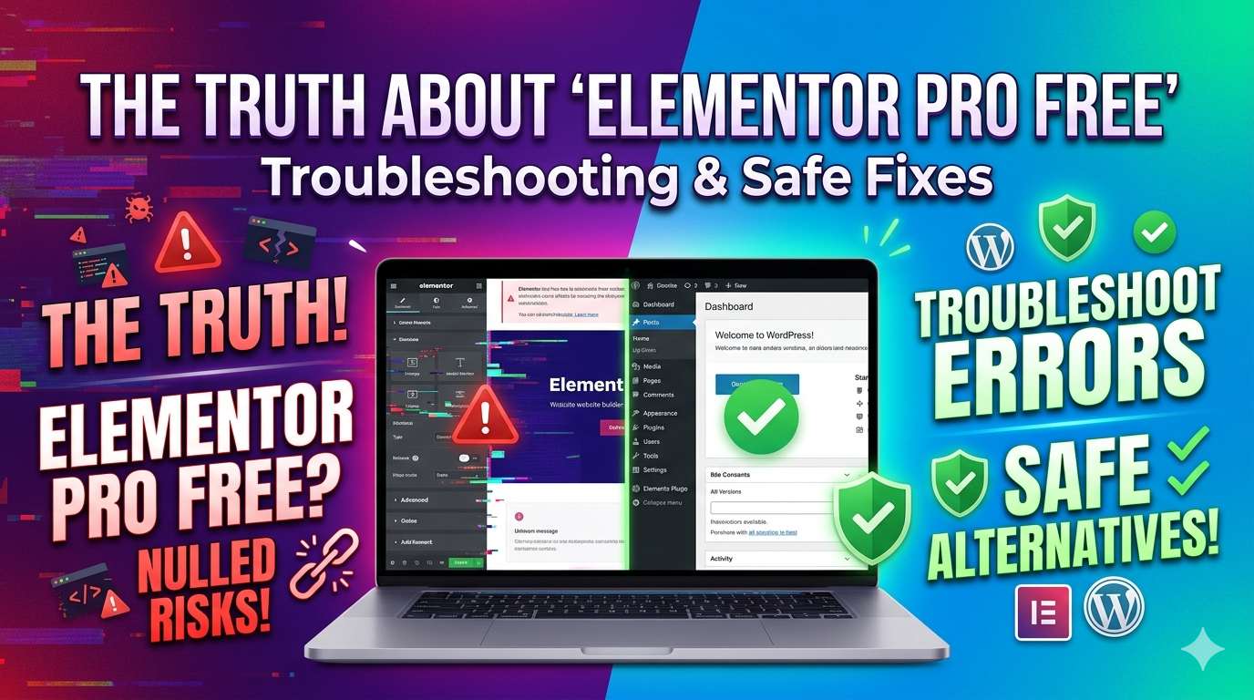 The Truth About _Elementor Pro Free__ Troubleshooting Nulled Plugin Errors and Safe Alternatives