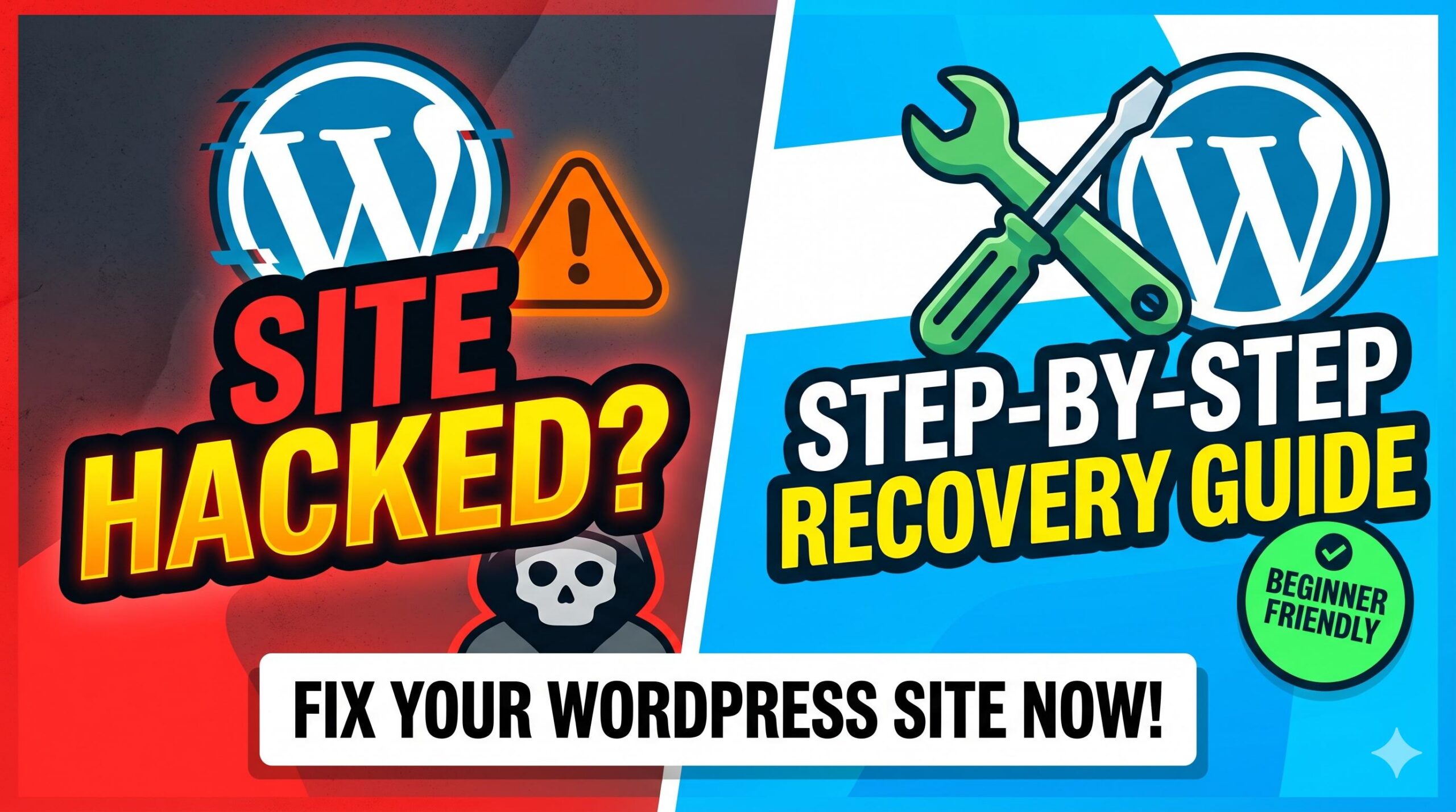 WordPress Site Hacked? Step-by-Step Recovery Guide for Beginners