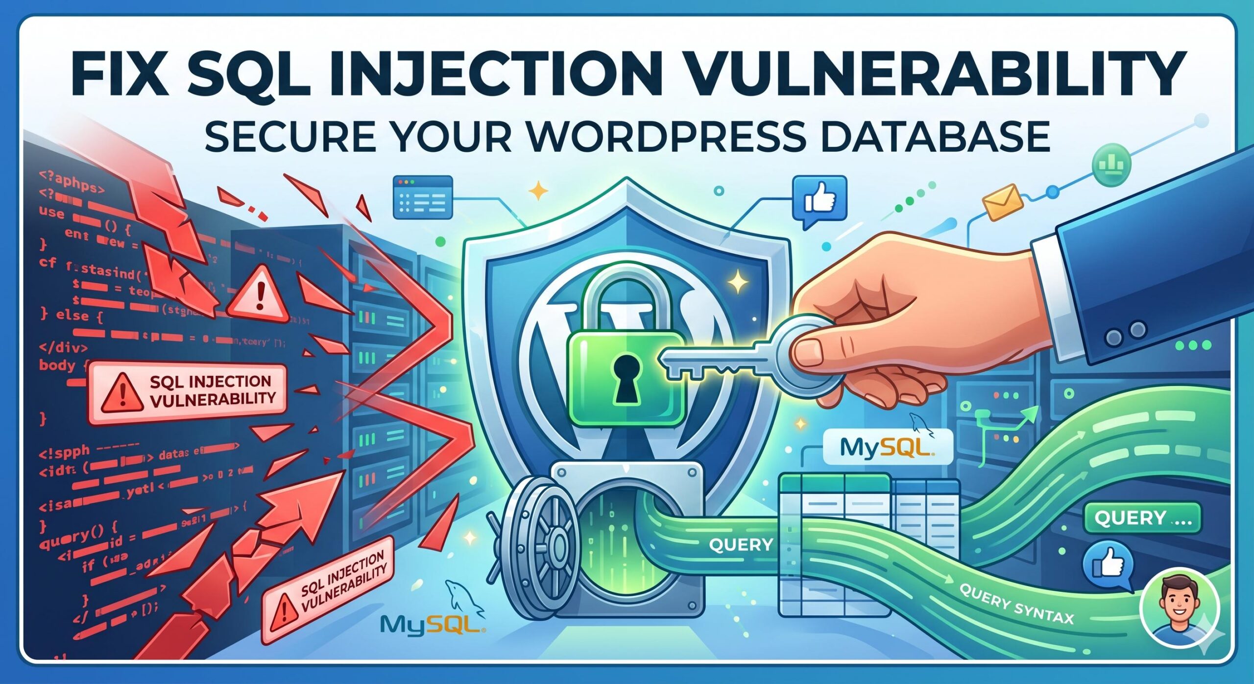 How to Apply an SQL Injection Vulnerability Fix WordPress