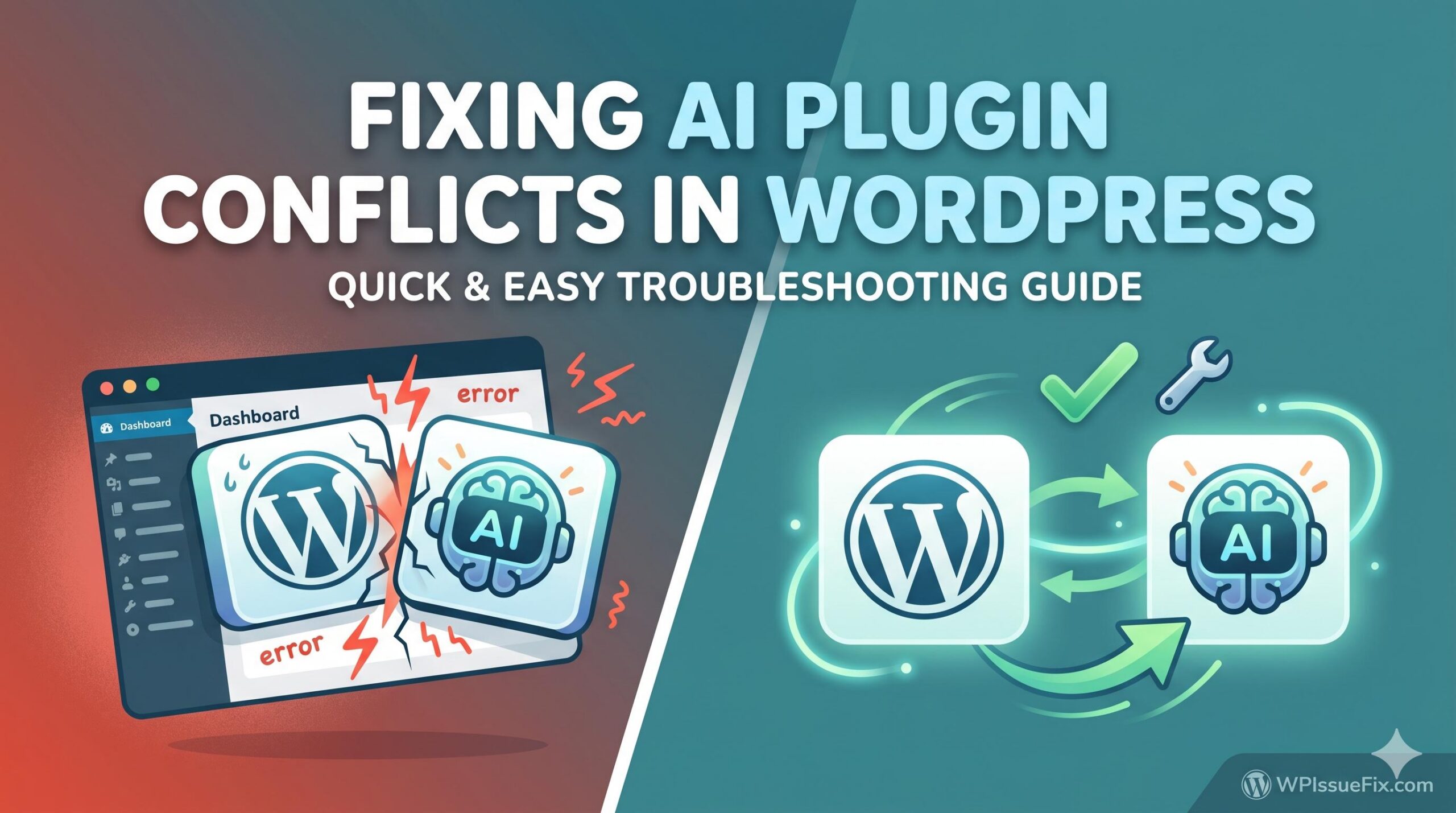 How to Fix AI Content Plugin Conflicts in WordPress